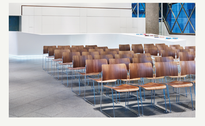 40/4 Side chairs in lobby setting