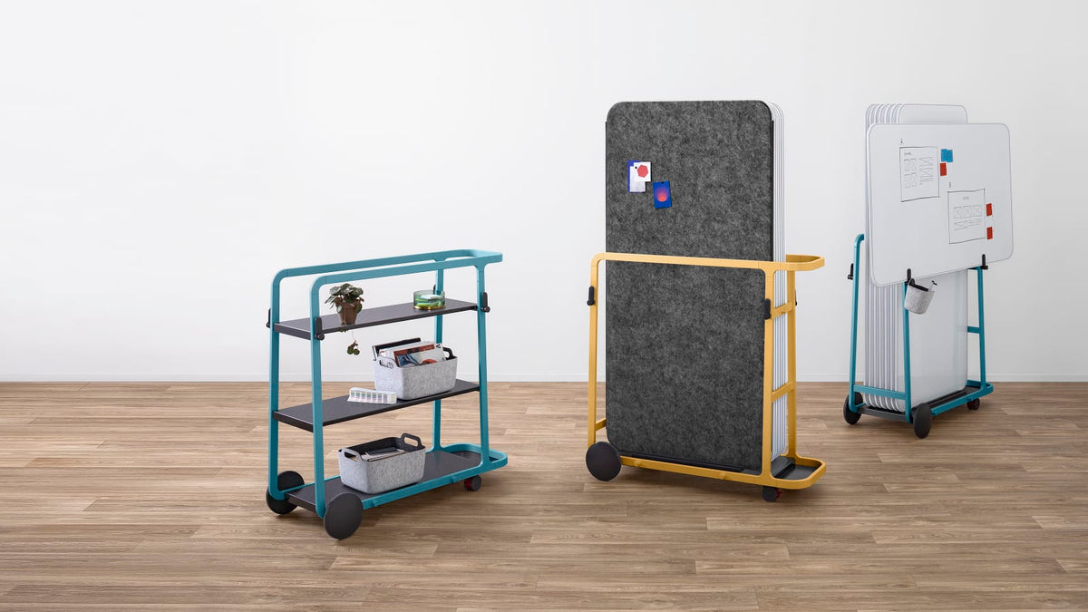Steelcase Flex Board Cart v interiéru