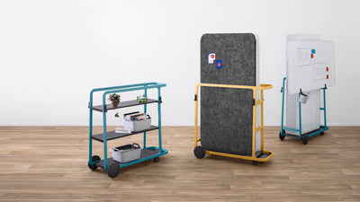 Steelcase Flex Board Cart v interiéru