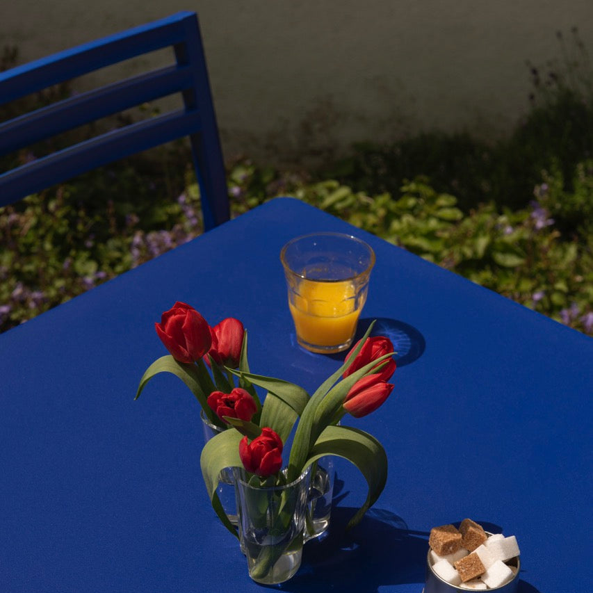 Stůl Chop Square Ultramarine Blue