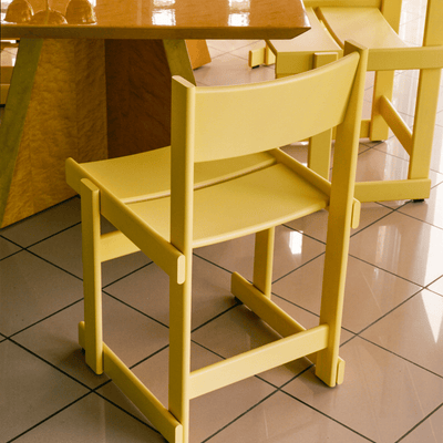 Židle Bullnose Yellow