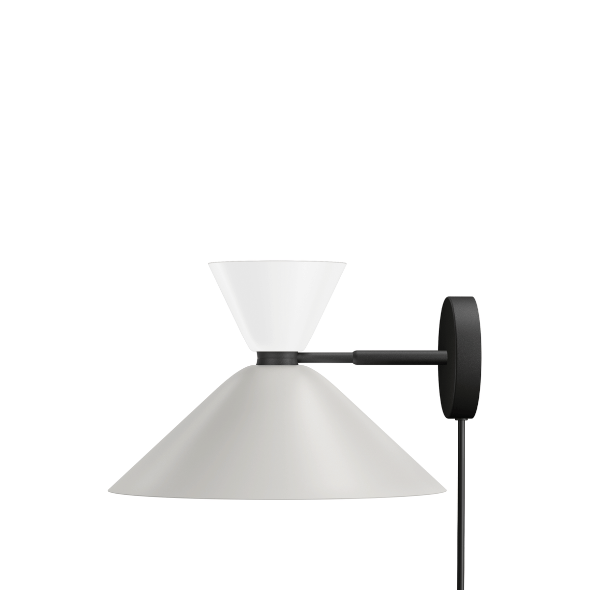 Nástěnná lampa Alphabeta s kabelem