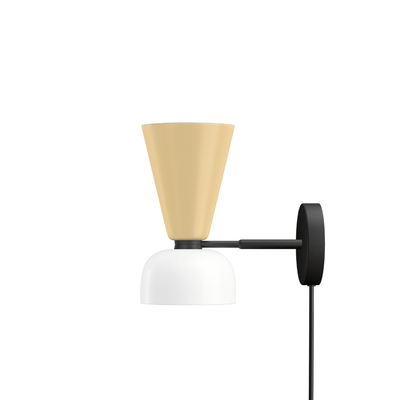 Nástěnná lampa Alphabeta s kabelem