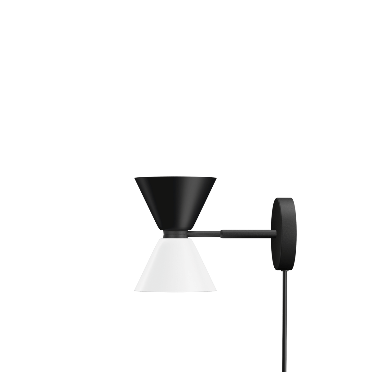 Nástěnná lampa Alphabeta s kabelem