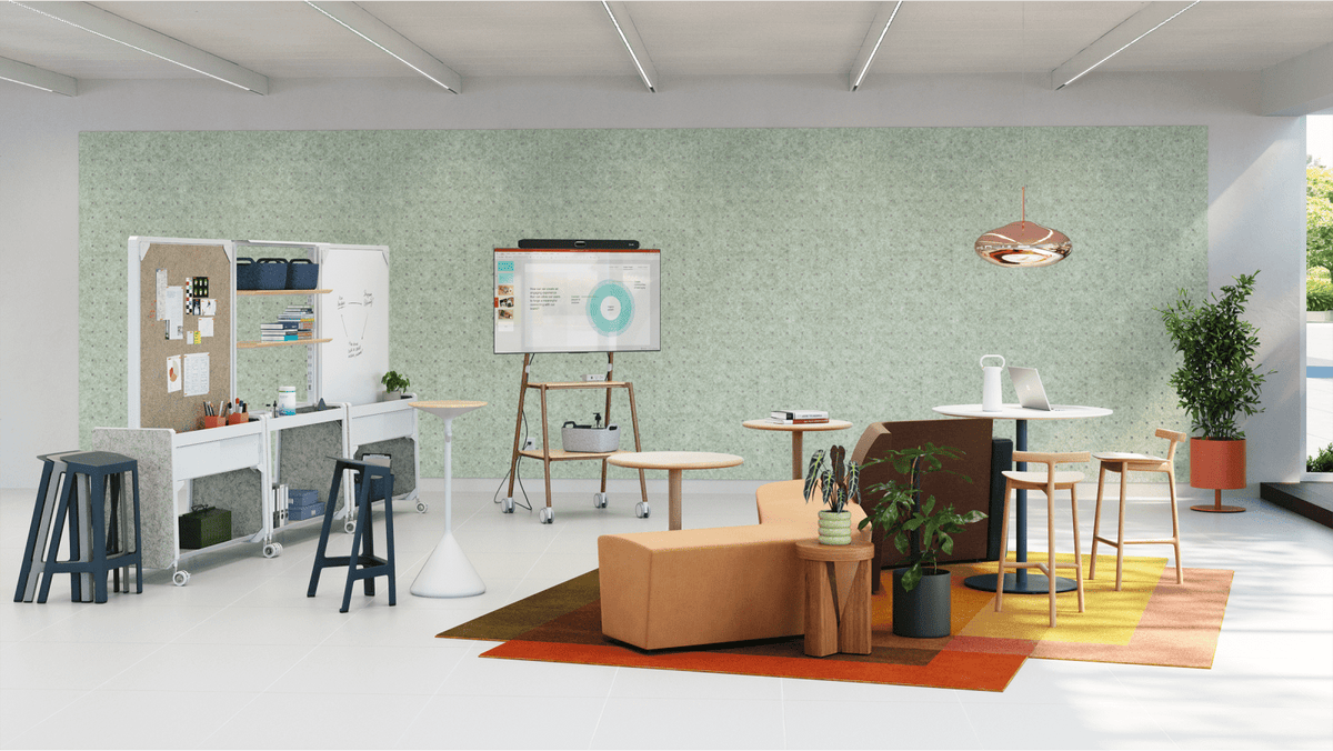Steelcase Flex Perch v interiéru