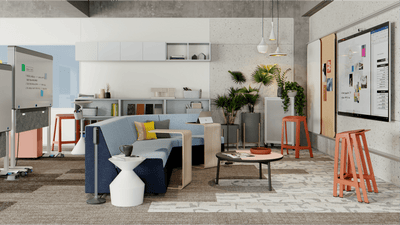 Steelcase Flex Perch v interiéru
