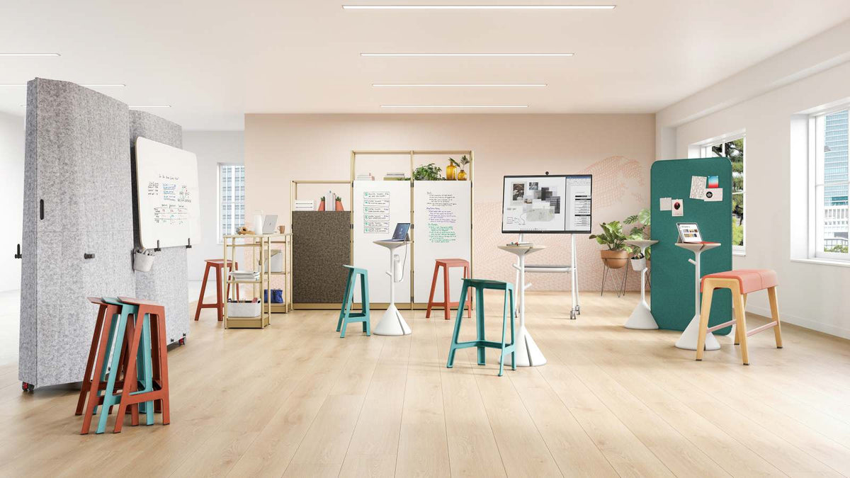 Steelcase Flex Perch v interiéru