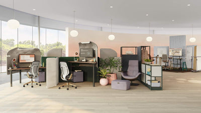 Steelcase Flex Perch v interiéru