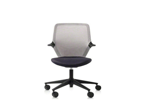 Steelcase AllowMe Perch výška - bílé pozadí