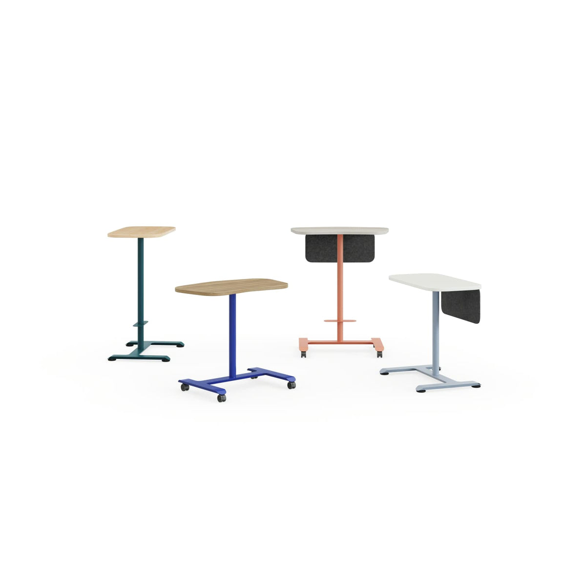 Steelcase Flex Tables - bílé pozadí