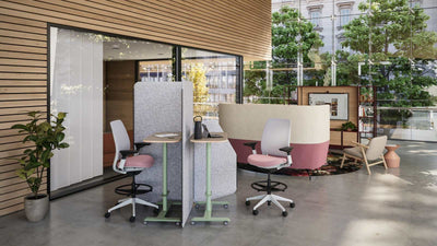 Steelcase Flex Tables v interiéru