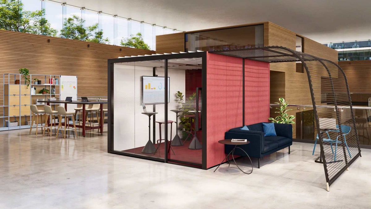 Steelcase Flex Tables v interiéru