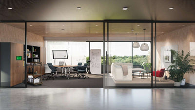 Steelcase Flex Board Cart v interiéru