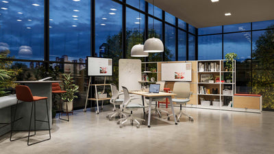 Steelcase Flex Media Cart v interiéru