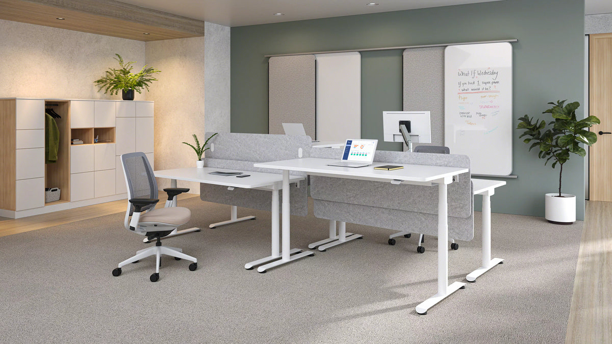 Popisovací tabule Steelcase Flex – sada 4 ks