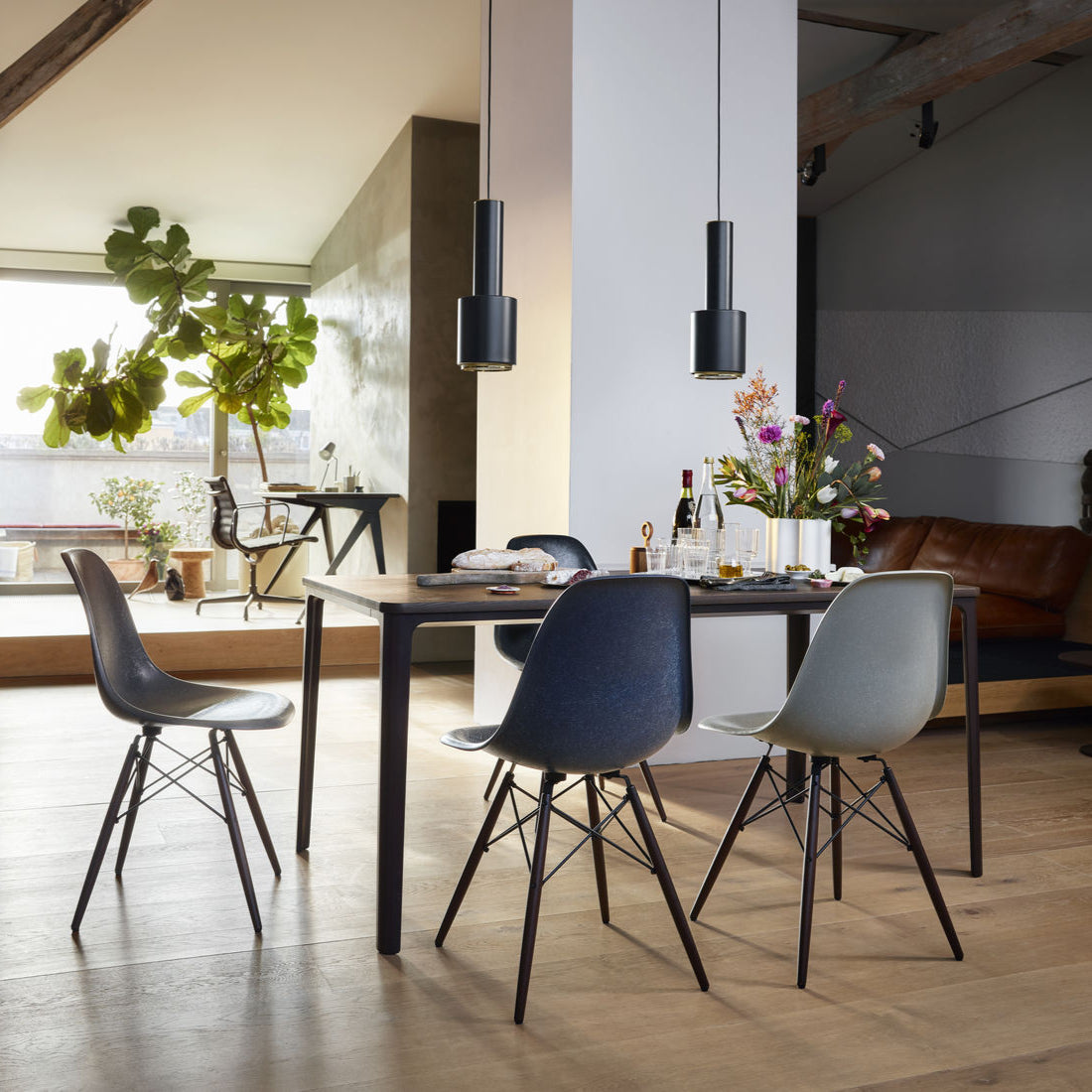 Židle Eames Fiberglass DSR