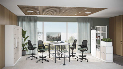 Steelcase Flex Media Cart v interiéru