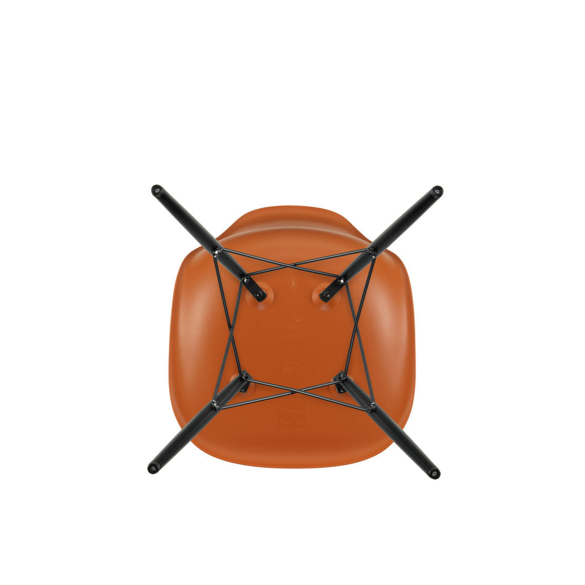 Židle Eames Plastic RE DSW