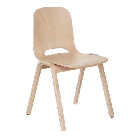 Židle Touchwood, dřevěná podnož Beech