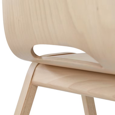 Židle Touchwood, dřevěná podnož Beech