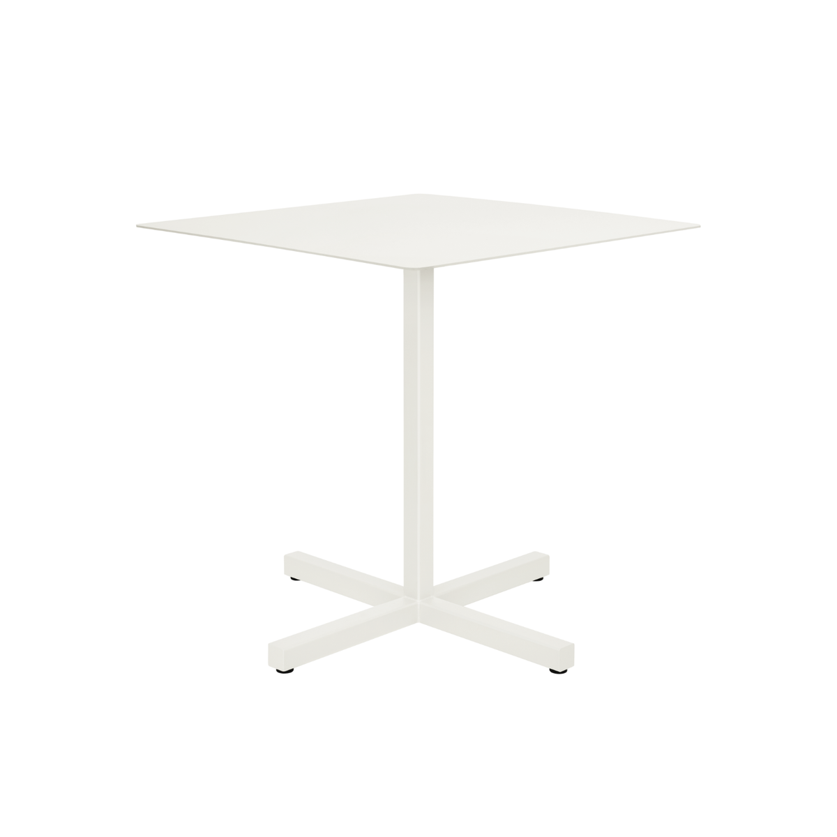 Stůl Chop Square Grey White