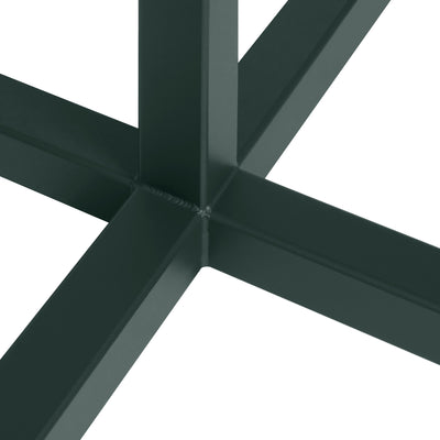 Stůl Chop Round Black Green