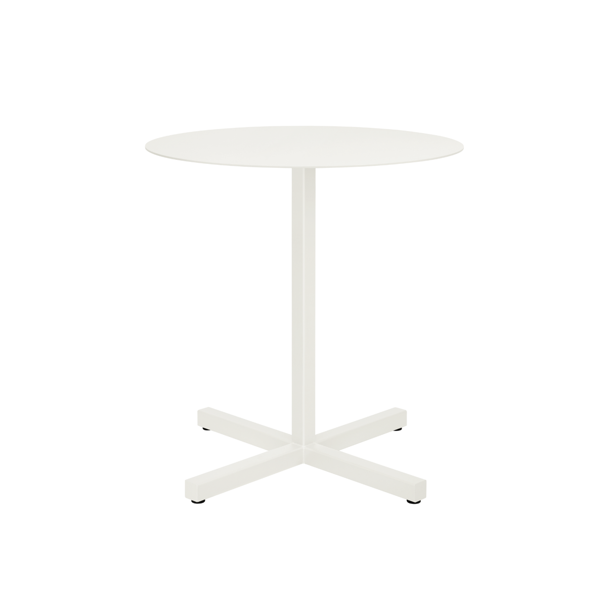 Stůl Chop Round Grey White