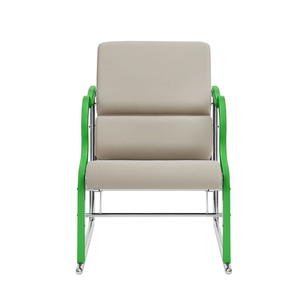 Křeslo Experiment 501 Green / Light Beige
