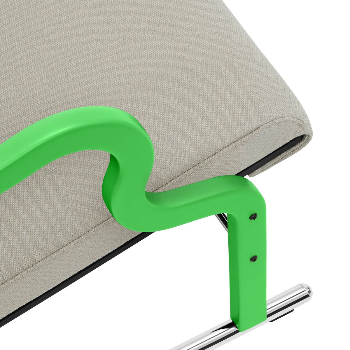 Křeslo Experiment 501 Green / Light Beige
