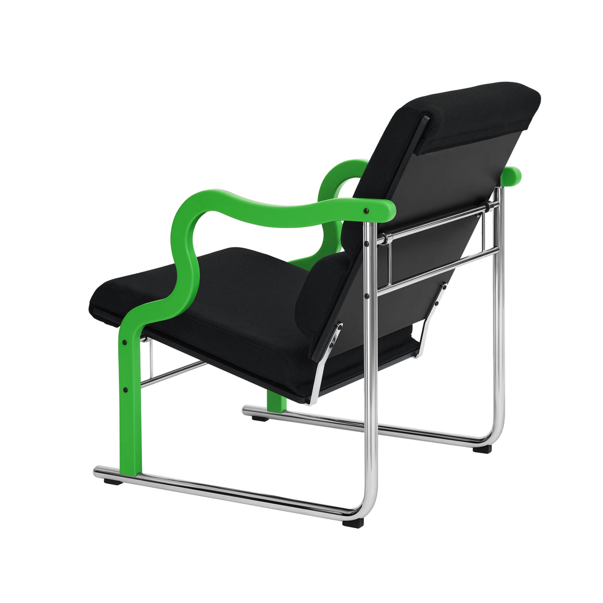 Křeslo Experiment 501, Green / Black
