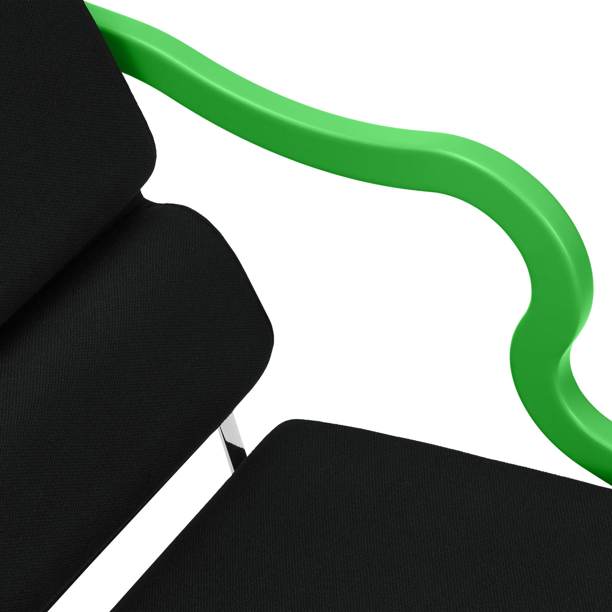 Křeslo Experiment 501, Green / Black