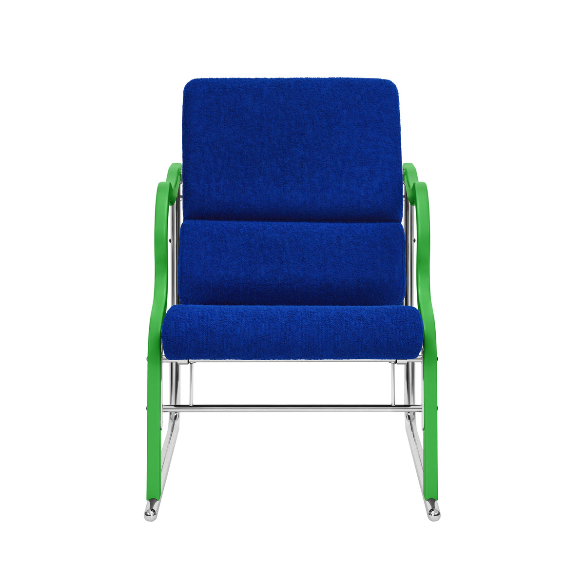 Křeslo Experiment 501, Green / Ultramarine