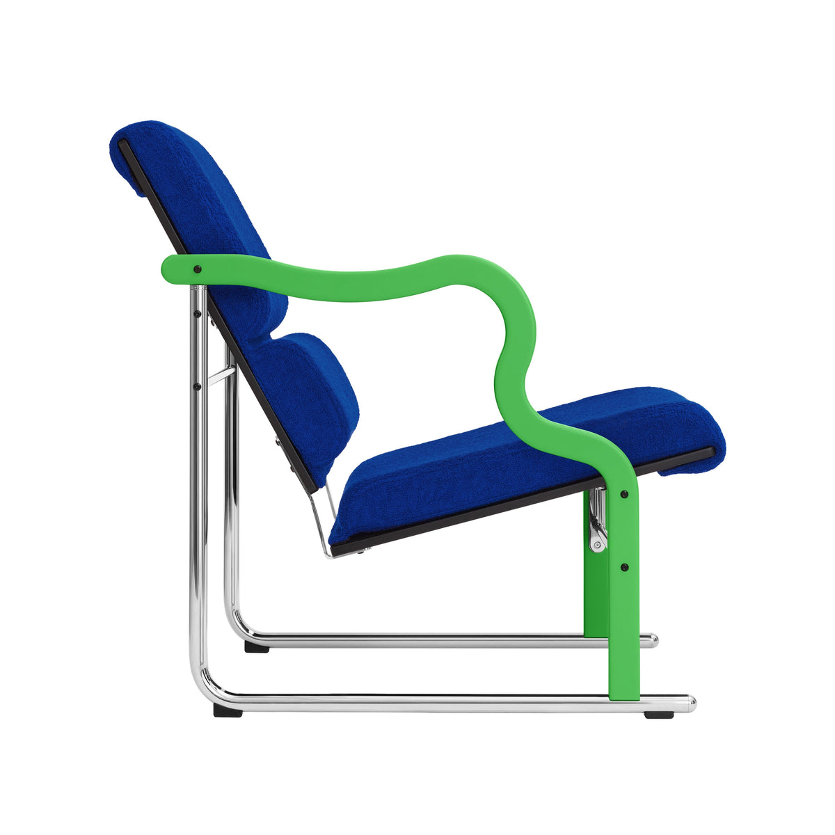 Křeslo Experiment 501, Green / Ultramarine