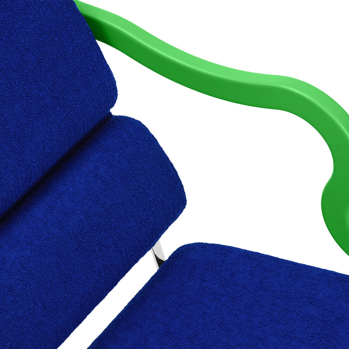 Křeslo Experiment 501, Green / Ultramarine