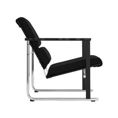 Křeslo Experiment 502, Black / Black Leather