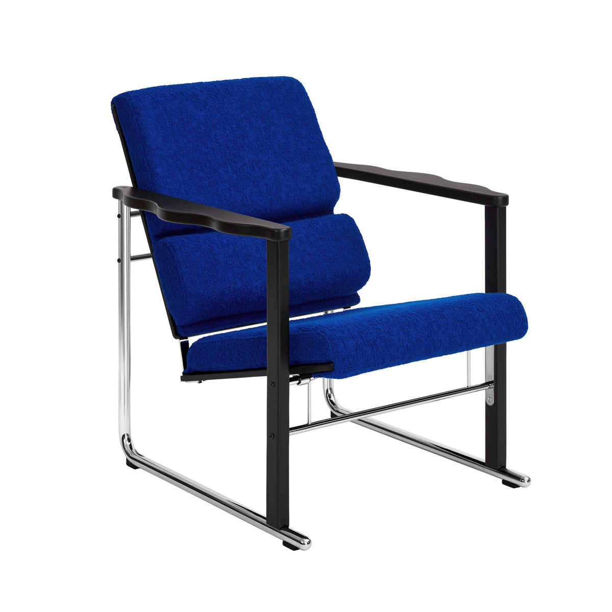Křeslo Experiment 502, Black / Ultramarine