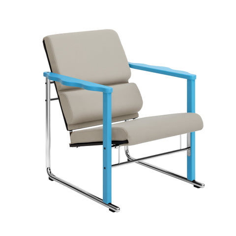 Křeslo Experiment 502, Blue / Light Beige