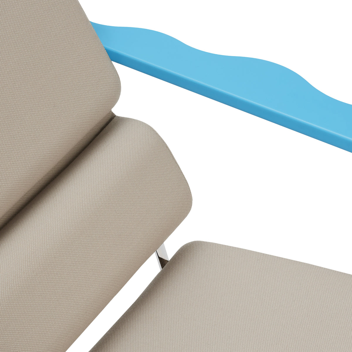 Křeslo Experiment 502, Blue / Light Beige