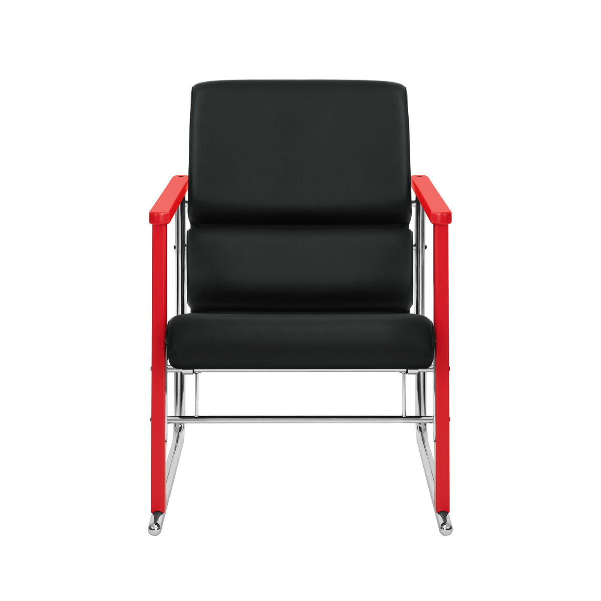 Křeslo Experiment 503, Red / Black Leather