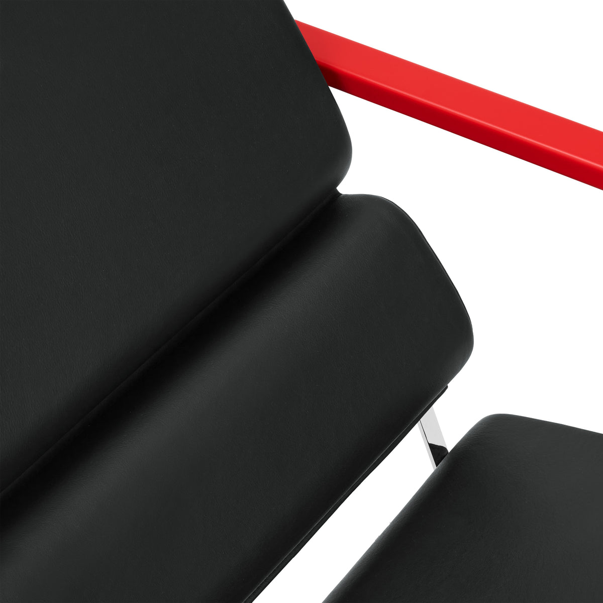 Křeslo Experiment 503, Red / Black Leather