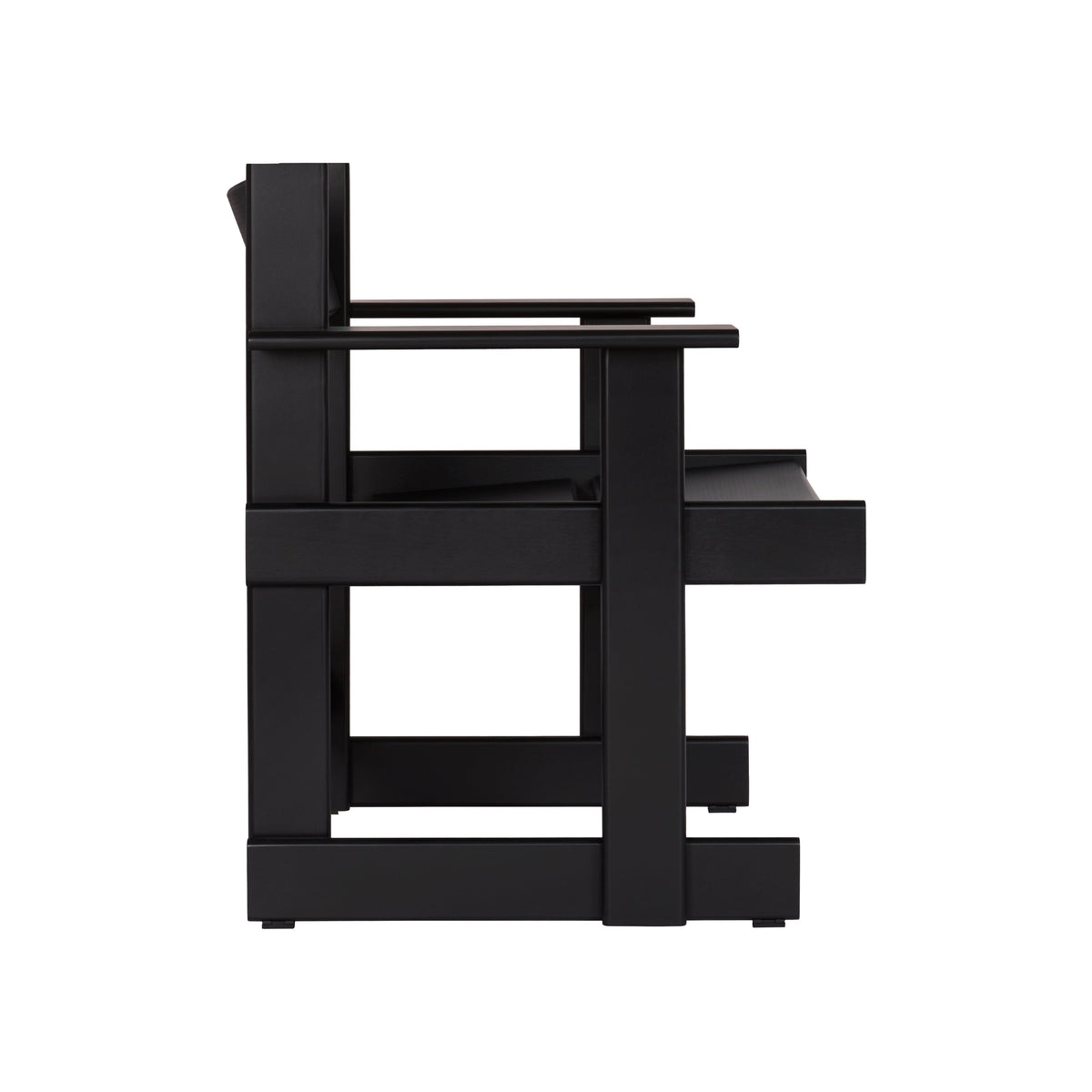 Křeslo Bullnose Black