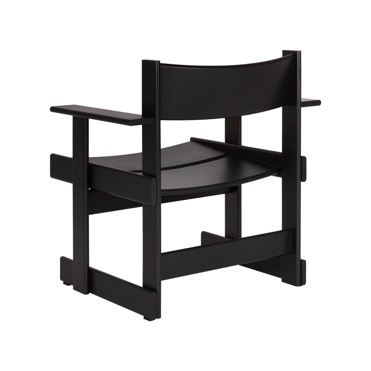 Křeslo Bullnose Black