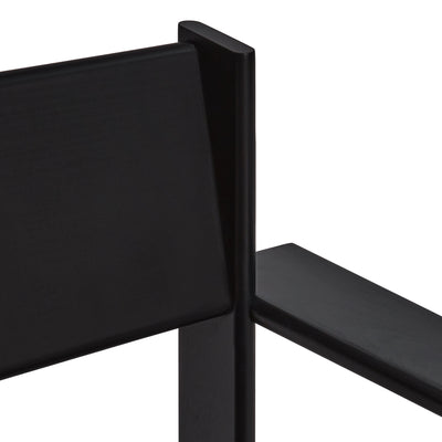 Křeslo Bullnose Black