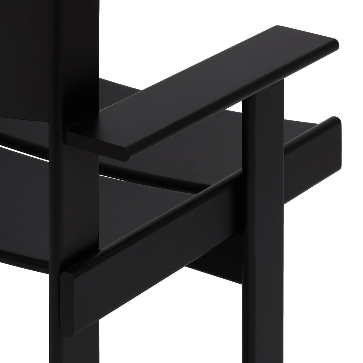 Křeslo Bullnose Black