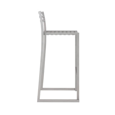 Barová židle Chop Stainless Steel