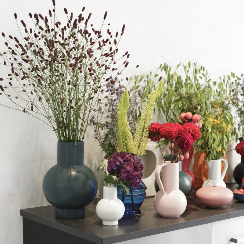 Váza Strøm small, Coral Blush