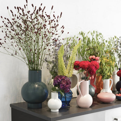 Váza Strøm small, Coral Blush