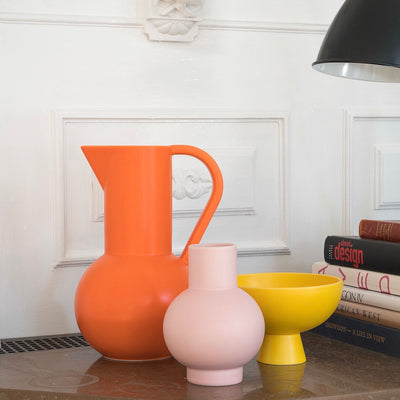 Váza Strøm large, Coral Blush