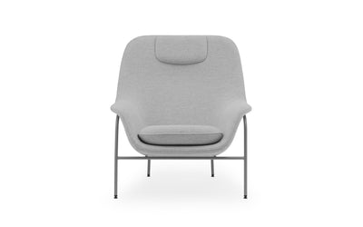 Křeslo Drape Lounge High Steel