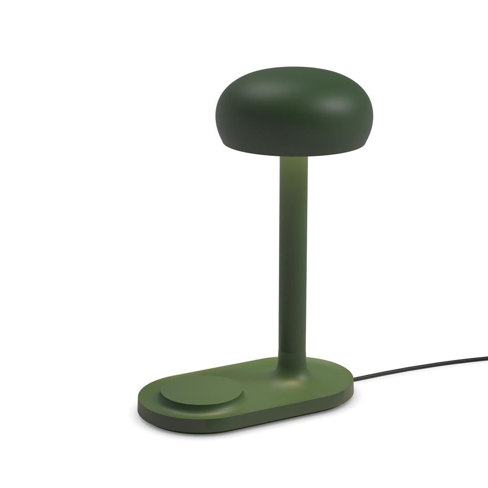 Stolní lampa Emendo s  bezdrátovým nabíjením